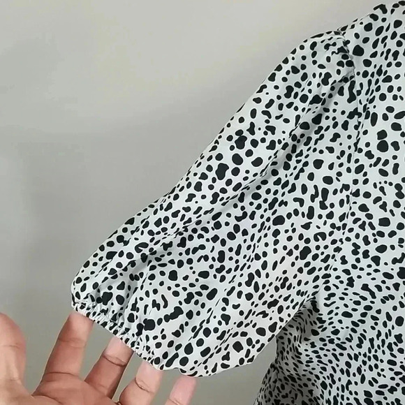 {SHEIN} Speckled Print Pull-on Dress - Picture 6 of 9